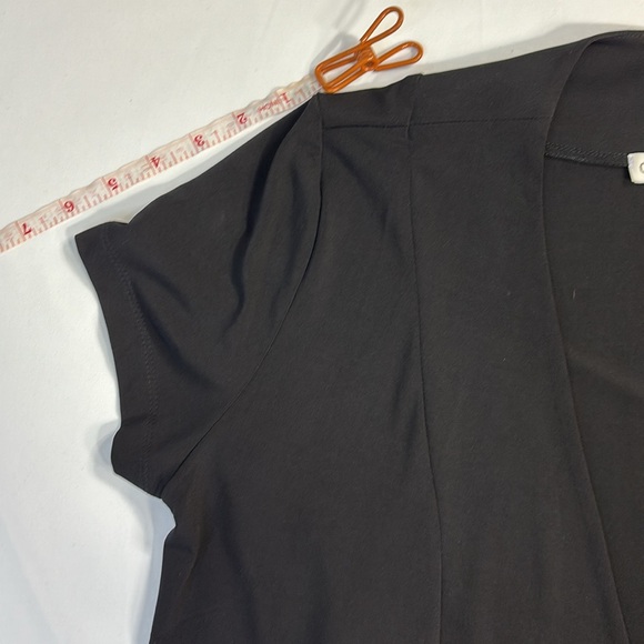Coldwater Creek Black Open Front Cardigan - Picture 5 of 5
